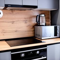 Фото Отель Kaminn apartments на улице Академика Королёва 39