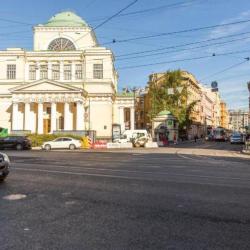 Апартаменты студия с 1 двуспальной кроватью