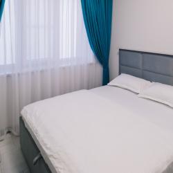 1-комнатные апартаменты студия с 1 двуспальной кроватью