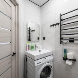 Апартаменты студия Апартаменты на Эйнштейна 4 с 2 односпальными кроватями