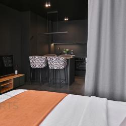 Апартаменты студия на 16 этаже ул.Ново-Садовая 106Гк1