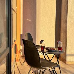 Номер комфорт с 1 двуспальной кроватью и балконом