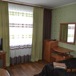 Номер стандарт улучшенный с 1 двуспальной кроватью