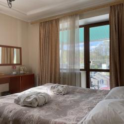 1-комнатные апартаменты студия с 1 двуспальной кроватью