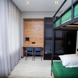 Кровать в общем номере с 3 двухъярусными кроватями (общие удобства)