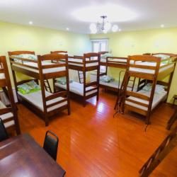 Койко-место на двухъярусной кровати в общем 16-местном номере (общие удобства)