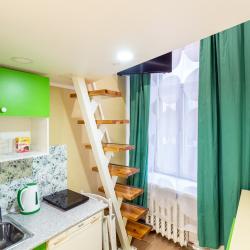 1-комнатные апартаменты студия KINKI rooms |  Трехместные апартаменты с кухней