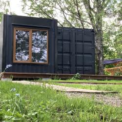 6-ти местный дом с панорамными окнами и открытой террасой  №4