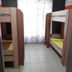 Кровать в 4-местном общем женском номере (удобства на этаже)