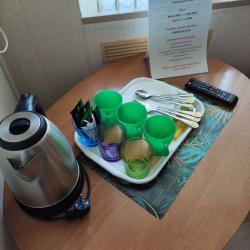 4-местный номер улучшенный семейный с 1 двуспальной кроватью