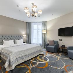 Номер студия с 1 двуспальной кроватью