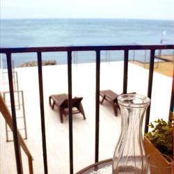 1-комнатные апартаменты студия с двухъярусной кроватью и балконом