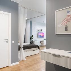 1-комнатные апартаменты студия