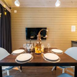 Дом с видом на лес c 2-мя спальнями 54м2