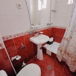 Номер полулюкс с 2 односпальными и 1 двуспальной кроватью