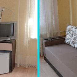 Номер стандарт семейный с 1 двуспальной кроватью