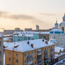 4-местные 2-комнатные апартаменты люкс улице Ленина 24