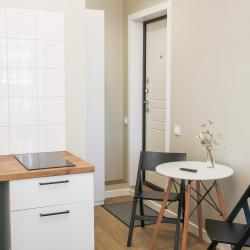 1-комнатные апартаменты студия с балконом