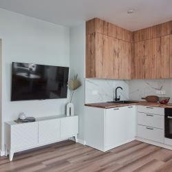 Фото Отель ЖИВИТЕ У МОРЯ! Шикарная трехкомнатная квартира в премиальном ЖК .Панорамный вид на море и горы (парковка, Wi-Fi)