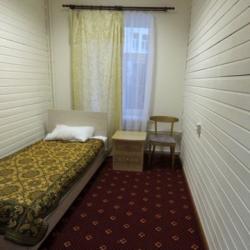 Номер эконом с 1 односпальной кроватью (удобства на этаже)