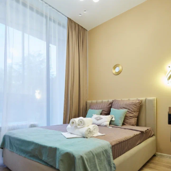 1-комнатные апартаменты улучшенные с 1 двуспальной кроватью