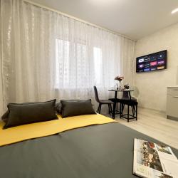 2-комнатные апартаменты стандарт в центре Тюмени с живописным прудом