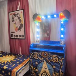 Кровать в 4-местном общем номере Чаплин