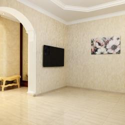 3-комнатные апартаменты люкс Цветочная 35 с 1 двуспальной кроватью