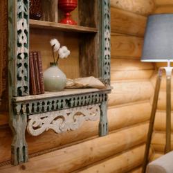 Коттедж улучшенный с 2 односпальными и 1 двуспальной кроватью