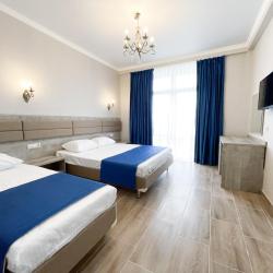 Комната стандарт с 1 односпальной и 1 двуспальной кроватью