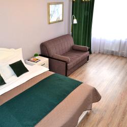 4-местные 1-комнатные апартаменты улучшенные ул.Конструкторов, 29А к1 с 1 двуспальной кроватью