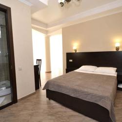 Комната полулюкс с 1 двуспальной кроватью с эркером