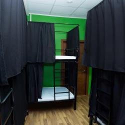 Кровать в  общем номере с 5-двухъярусными кроватями 12м²