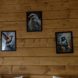 8-местный 3-комнатный коттедж в лесу №10