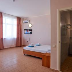 Номер комфорт семейный с 1 двуспальной кроватью