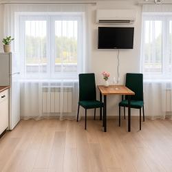 1-комнатные апартаменты студия Солнечная без балкона (мансарда)