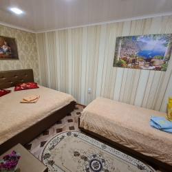 Номер люкс семейный с 1 односпальной и 1 двуспальной кроватью