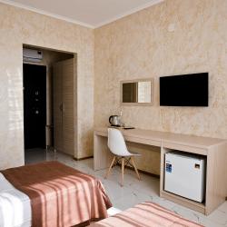 Комната люкс с 2 односпальными кроватями (вид на море)