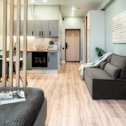 4-местные 1-комнатные апартаменты студия