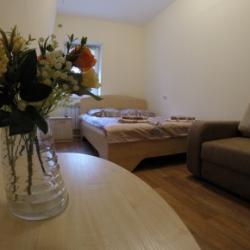 Номер стандарт с 1 двуспальной кроватью