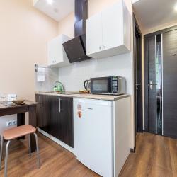 2-местные 1-комнатные апартаменты студия ул. Автозаводская, 23с931к3 с 1 двуспальной кроватью