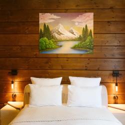 Коттедж улучшенный с 1 двуспальной кроватью Les Chalet