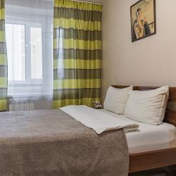 4-местные 2-комнатные апартаменты стандарт с 2 односпальными и 1 двуспальной кроватью