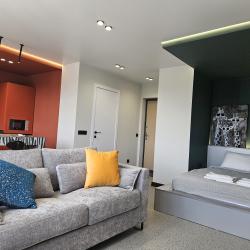 Фото Отель Хорошие Квартиры на улице 1-я Подлесная 1