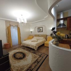 1-комнатные апартаменты студия Желтый