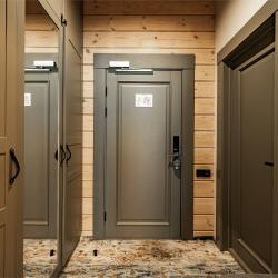 Номер делюкс с 1 двуспальной кроватью и видом на гору