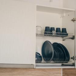 1-комнатные апартаменты студия с 2 односпальными кроватями