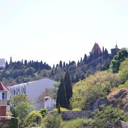 Комната стандарт с 1 двуспальной кроватью, балконом и видом на горы