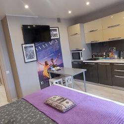 1-комнатные апартаменты студия Улучшенная студия с террасой b