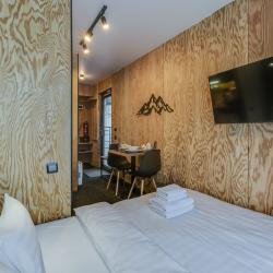 2-местный номер студия стандарт с 1 двуспальной кроватью